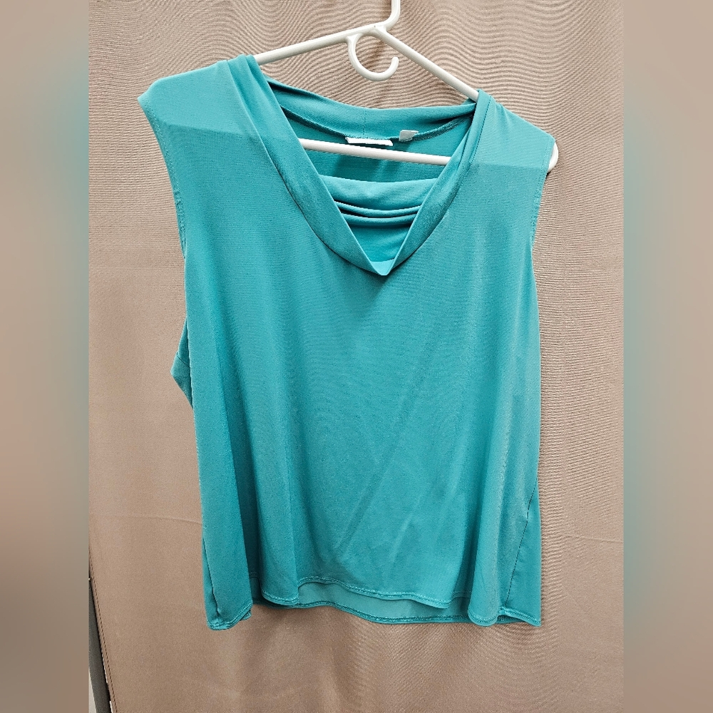New York & Company Turquoise Cami